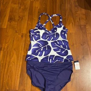 NWT 2 piece Jantzen bathing suit size 10